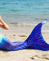 2 x RAW Customer Returns shepretty mermaid fin girls New Mermaid Tail Swimsuit for Adults and Children,xiaoM33-130 - RRP €86.72