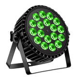 1 x RAW Customer Returns DELIBANG LED Par Spotlight 200W 18 LED Stage Light Spotlight Disco Light Party Light, 8CH Par LED Light RGBW DMX Strobe Sound Active Mode Lighting DJ Light Effect for Show Bar KTV Party Halloween - RRP €64.99