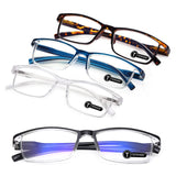 1 x RAW Customer Returns TERAISE 4PCS Reading Glasses for Men, Blue Light Reading Glasses, Lightweight Comfortable Reading Glasses for Men and Women, Sturdy Computer Glasses including Glasses Case 1.0X  - RRP €22.07