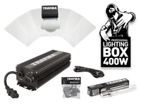 1 x RAW Customer Returns TRAFIKA PLANT LIGHTING KIT ELECTRONIC BALLAST 400W DIGITAL Ballast 400W Bulb 400W 4M Cable PULLEYS Reflector LIGHTING KIT - RRP €79.67