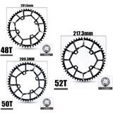 1 x RAW Customer Returns YBEKI Bike Chainring 32T 34T 36T 38T 40T 42T 44T 46T 48T 50T 52T Narrow and Wide Chainring 104BCD Round Oval Narrow Wide Single Bike Chainring for Mountain Bike Road MTB - RRP €27.05