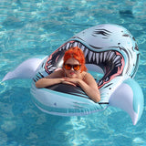 13 x Brand New Inflatable Shark Swimming Float, Pool Party Lounge Toys for Kids and Adults, Giant Inflatable Swim Ring Swimming Pool Summer Water Fun Shark Floaties - RRP €259.87