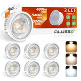 1 x RAW Customer Returns ALUSSO LIGHTING 6W LED Downlights, Pack of 6 - RRP €31.99