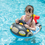 5 x Brand New MEZHEN Swimming Ring Children s Swimming Ring Police Car Swimming Pool Water Ring Baby Inflatable Air Mattress Swimming Ring Beach Party Pool Swimming Cushion Car - RRP €76.2