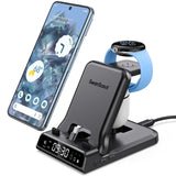 1 x RAW Customer Returns SwanScout 701G2 3 in 1 Charging Station for Google Pixel Watch 3 2, 25W Travel Charger for Google Pixel 9 Pro 9 Pro XL 9 8a 8 8 Pro 7A 7 7 Pro 6 5 4 XL, Pixel Buds Pro 2 Buds - RRP €45.99