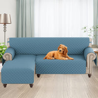 1 x Brand New OKYUK Slipcover L Shaped Sofa Cover, Sectional Couch Chaise Lounge Cover, Reversible Sofa Cover, Furniture Protector Cover for Pets Dogs Cats Home Decor - RRP €59.99