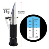 1 x RAW Customer Returns Salinity Refractometer 0-28 ATC, Sodium Chloride NaCl Salinity Meter Tester, Test Kit for Seawater Brine Seawater Food Industry Pickle Soy Sauce, 0.2 Accuracy - RRP €24.99