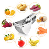 1 x RAW Customer Returns Potato Press, Sopito Potato Press Stainless Steel Baby Food Fruit and Vegetable Potato Masher for Creamy Fluffy Mashed Potatoes and Food Recipe - RRP €24.58