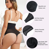 2 x Brand New Gotoly Danna Shaping Underpants High Waist Shapewear Slimming Control Sheath Control Shorts Thong Body Shaper 3XL, Black  - RRP €48.0