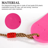 1 x RAW Customer Returns Extsud Elastic Children s Swing Color Eva Soft Board U-Swing Board Swing Swing Seat Swing Board Load Capacity up to 150Kg Outdoor Playground Swing Eva Pink  - RRP €21.17