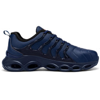 1 x RAW Customer Returns LARNMERN Safety Shoes Men Work Shoes Waterproof Fashion Cushioning Work Sneakers Lightweight Comfort Steel Toe Cap Shoes Microfiber Navy Blue, 41 EU  - RRP €60.0