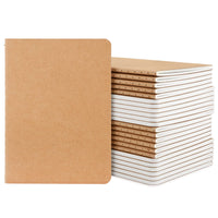 1 x RAW Customer Returns Yarotm Notepad A6-24 STK a6 Notebook Small - Blank Lined Squared Notebook Set - 100g Paper 60 Pages Empty Notebook Kraft Softcover 10x14cm - Mini Notebooks a6 - Small Notebook - RRP €24.19