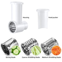 1 x RAW Customer Returns Grater Slicer Accessory for KitchenAid Food Processor, quickly slicing vegetables for salads, potatoes, cucumbers, casseroles - RRP €35.99