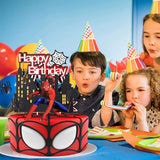 17 x Brand New Happy Birthday Cake Decoration Boy Girl Cake Decoration Cupcake Toppers Black 10PCS - RRP €326.4