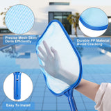 1 x RAW Customer Returns Net for Clean Pool, Pool Net with Telescopic Aluminum Pole, Collects Pool Leaves, Fine Pool Mesh, Pool Leaf Collector, Pool Cleaning for Ponds Aquarium SPA Fountain - RRP €19.99