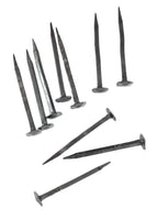 1 x RAW Customer Returns Battle-Merchant forged nails 7.5 cm long set of 10 pieces forged decorative nails iron nails iron nails antique black - RRP €14.95