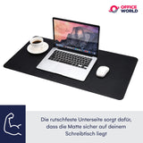 13 x Brand New Officeworld Range Cork and Leather Desk Pad - Mouse Pad - Desk Pad For Office - Double Sided 80 X 40 Cm Laptop Desk Pad - RRP €272.87