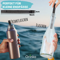 1 x RAW Customer Returns orinko - Binchotan Bio 15x Activated carbon Bamboo Takesumi for water purification E-Book Pass on water in a bottle with our activated carbon  - RRP €34.99