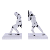 1 x RAW Customer Returns Nemesis Now Officially Licensed The Original Stormtrooper Bookend Figures, Resin, White, 18.5cm - RRP €63.57