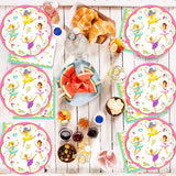 3 x RAW Customer Returns HGSHUO Fairy Party Tableware Children s Birthday Decoration Birthday Party Tableware Fairies Paper Plates Cups Napkins Fairy Birthday Party Wedding Baby Shower Picnic Table Decoration Set - RRP €54.42