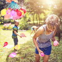 3 x Brand New Pack of 12 reusable water bombs, silicone water balloons, quick filling, water bomb set, splash balls for party, quick filling silicone splash balls, water balloons for children and adults - RRP €57.6