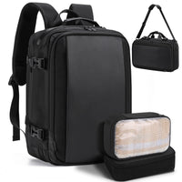 1 x RAW Customer Returns HOMIEE Laptop Backpack Expandable Men s Backpack 3 in 1 Laptop Backpack 15.6 Inch Waterproof Multifunctional Anti-Theft Business Backpack Daily Work Travel - RRP €50.99