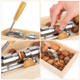 1 x RAW Customer Returns ChromLives Nutcracker Nutcracker Nutcracker Walnuts Nut Cracker Nutcracker Stainless Steel Walnut Cracker Robust Nutcracker Tool for Nuts Pecans, Walnuts Almonds - RRP €28.22