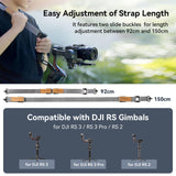 1 x RAW Customer Returns SMALLRIG RS3 RS2 Weight Reducing Shoulder Strap Compatible with Sling Handle for DJI, Gimbal Belt with QD Quick Release Buckles for DJI RS4 RS 4Pro RS 3 RS 3 Pro RS 2-4118 - RRP €40.56