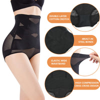 1 x Brand New Women Tummy Control Panties, Slimming Panties for Women High Waist Cozy Shapewear Panty Comfortable Slimming Underwear Breathable Shapewear Panties for Butt XXL  - RRP €22.8