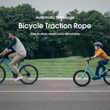 1 x RAW Customer Returns Bicycle tow rope for children, 2.5 m bicycle traction rope, parent-child pull rope tow rope traction rope, load capacity 500 lbs for children s MTB bike 2.5 m, one size  - RRP €23.8