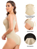 1 x RAW Customer Returns Wealurre Shapewear Women Body Shaper Women Effective Tummy Control Strong Bodysuit Shaping Bodysuits Corset Body Women W999S M Skin  - RRP €23.99