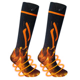 1 x RAW Customer Returns Heated socks, 5V 5000mAh electric heated socks for women and men, heating socks with 4 heat settings, foot warmer, skiing, hunting, camping, outdoor, riding, hiking, motorcycle - RRP €40.33