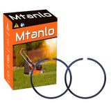 2 x RAW Customer Returns Mtanlo 2 pieces 35 mm x 1.5 mm piston ring suitable for Stihl FS120 FS160 FS300 FS 120 R BT120C - RRP €22.96