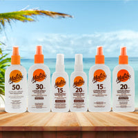 5 x Brand New Malibu SPF 20 Lotion Spray 0.233 kg - RRP €64.9