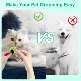 2 x Brand New Audasi 2 PCS Pet Knotting Comb Knitting Comb Pet Cat Comb Dog Pet Hair Removal Grooming Brush Fur Detangler Cat Dog Detangler Dematting Comb Hair Removal Grooming Brush Knot Comb - RRP €36.0