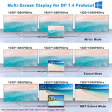 1 x RAW Customer Returns Aceele Docking Station 2 HDMI, 12 in 1 USB C Hub with Dual HDMI 4K, VGA, Lan, 4 USB-A, 100W PD, USB C Data and TF SD card reader, Triple Monitor Adapter for Lenovo Yoga 900 920 720 , Dell XPS 13 15 more - RRP €48.9