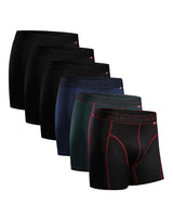 1 x RAW Customer Returns DANISH ENDURANCE Sports Trunks 6 Pack XL Multicolor 3X Black, 1x Blue, Black Red, Green 6-pack - RRP €36.53