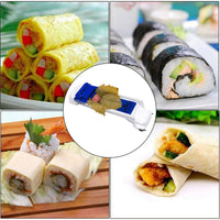 1 x RAW Customer Returns DHER Vegetable Rolling Kitchen Rolling Tool 2 Pieces Grape Leaf Rolls, Wide Grape Leaf Rolls, Fast Forming Tools, Multifunctional Meat Rolls, Household Sushi Machines Vegetable Rolls Fashionable Creative - RRP €18.0