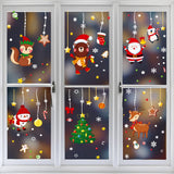 7 x Brand New Rheskbecy Christmas window decals, Christmas window pictures self-adhesive, window stickers, Christmas decoration, stickers for glass window doors, static Christmas stickers 2316  - RRP €142.8