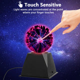 1 x RAW Customer Returns Osairous Magic Plasma Ball, 4 Inch Touch Sensitive Plasma Lamp, Mist Ball for Party Decorations Gift Novelty Toy - RRP €23.99