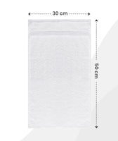 1 x RAW Customer Returns Utopia Towels - Pack of 10 guest towels 30 x 50 cm with hanging loop, small towels 100 cotton soft and absorbent guest towel set white  - RRP €28.99