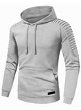 7 x Brand New JMIERR Men s Oversized Hoodie Winter strikehoodie with Fitness Sweatshirts Hood with Pocket Gray XXXL - RRP €179.83