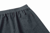 1 x RAW Customer Returns JustSun Shorts Men s Shorts Summer Short Jogging Pants Sports Pants Sweatshorts Cotton Sport Shorts with Zipper Dark Gray L - RRP €30.24