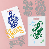 1 x RAW Customer Returns GLOBLELAND 3Pcs Music Note Cutting Dies Musical Notes Embossing Stencils Music Party Decorations Template for Music Theme Card Scrapbooking and DIY Craft Album Paper Decor - RRP €16.8