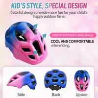 1 x RAW Customer Returns Children s helmet, RaMokey children s bicycle helmet, bicycle helmet boys, bicycle helmet girls, children s helmet from 4 years helmet with visor, adjustable children s bicycle helmet 48-56CM  - RRP €29.1