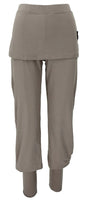 1 x RAW Customer Returns GURU SHOP yoga pants with mini skirt in organic quality, Chai, cotton, size S 36  - RRP €55.9