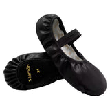 1 x RAW Customer Returns s.lemon Girls Leather Ballet Shoes Children s Full Sole Ballet Shoes Black 40 - RRP €20.81