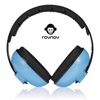 1 x RAW Customer Returns roynoy Hearing protection baby from 3 months Baby earmuffs noise Noise protection baby blue with storage bag - RRP €23.95