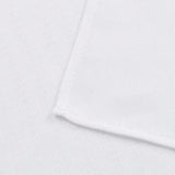 1 x RAW Customer Returns Hiasan Tablecloth Linen Look Square Tablecloth Water-Repellent Table Linen, 1 Piece, 135 x 300cm, White - RRP €32.99