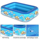 1 x RAW Customer Returns Summer Children s Inflatable Pool, Baby Inflatable Pool, Children s Inflatable Pool, Children s Water Pool, Children s Inflatable Pool for Indoor Outdoor Garden - RRP €23.99